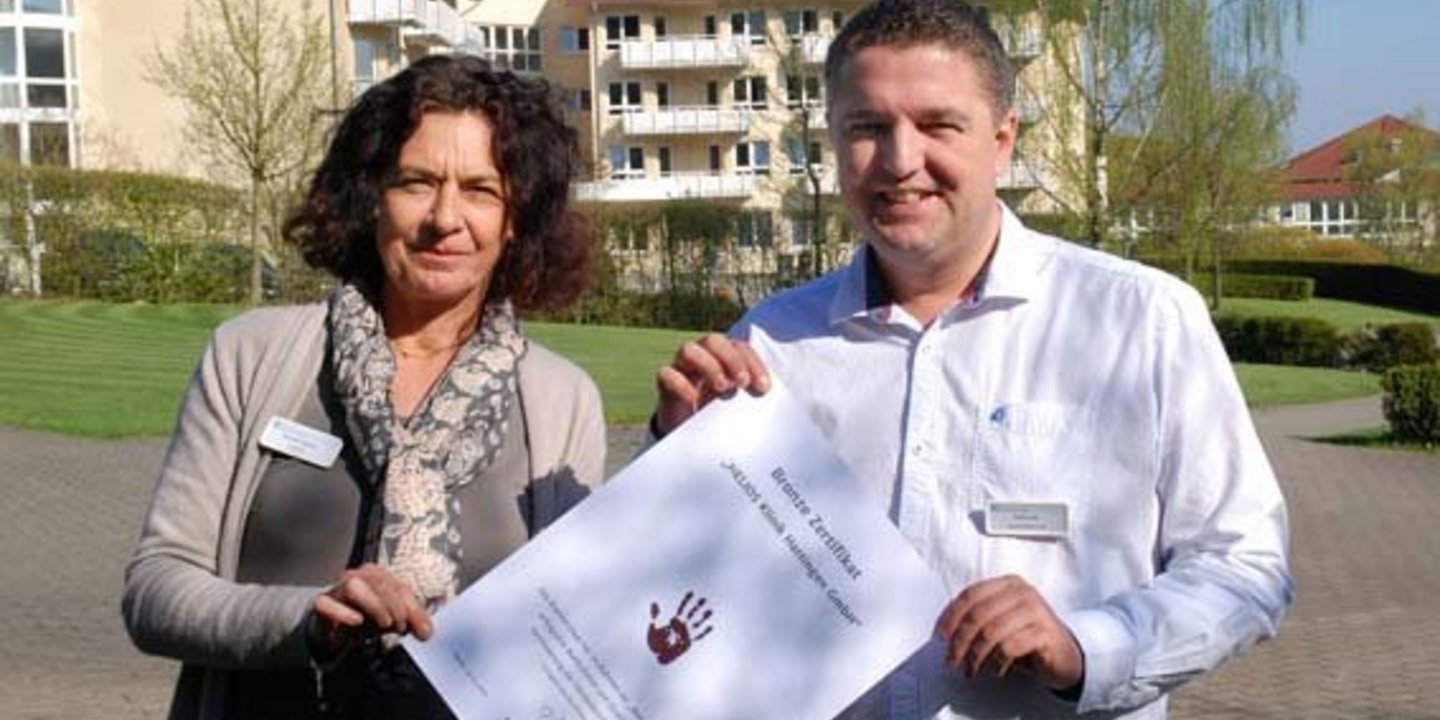 Aktion Saubere Hände: HELIOS Klinik Hattingen erhält Bronze-Zertifikat