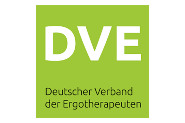Gruenes Logo mit weisser Schrift des Deutschen Verband der Ergotherapeuten