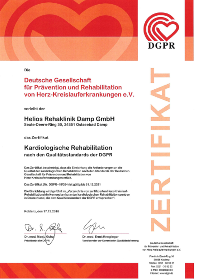 Wir sind DGPR-zertifiziert